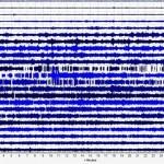 Little Sitkin seismogram on September 20