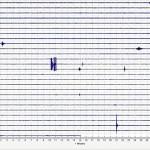 Little Sitkin seismogram on September 21