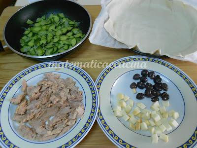 Torta Salata con Tonno e Zucchine