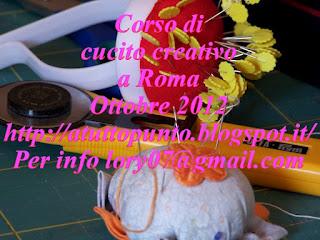 Corso di cucito creativo a Roma ... si parteeeeee