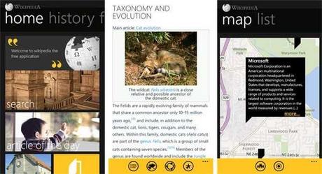 Wikipedia l’Enciclopedia arriva su Nokia Lumia 900, Lumia 800, Lumia 710 e Lumia 610