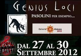 Genius Loci.- Pasolini per esempio