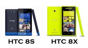 Windows Phone 8S e 8X by HTC