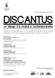 Discantus un dialogo tra musica e contemporaneità: III appuntamento Corrado Pasquotti