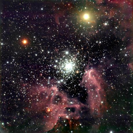 Pura potenza radiante nel cuore di NGC 3603