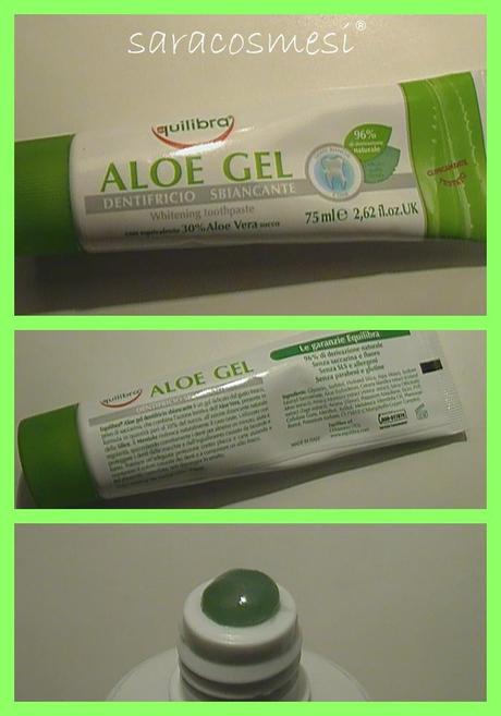 Equilibra Aloe Gel Dentifricio Sbiancante