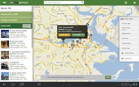 Android App: TripAdvisor