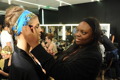 Backstage with Pat McGrath at Dolce & Gabbana
