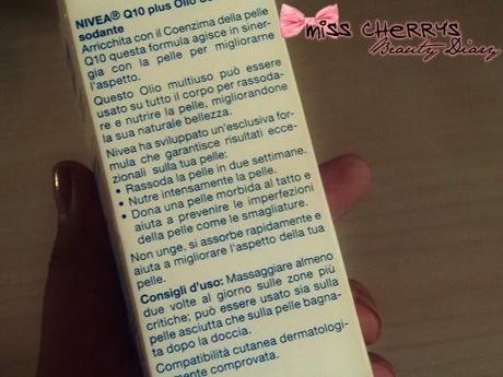 • Olio Secco Rassodante Nivea & Acquisti Beauty Point  ~