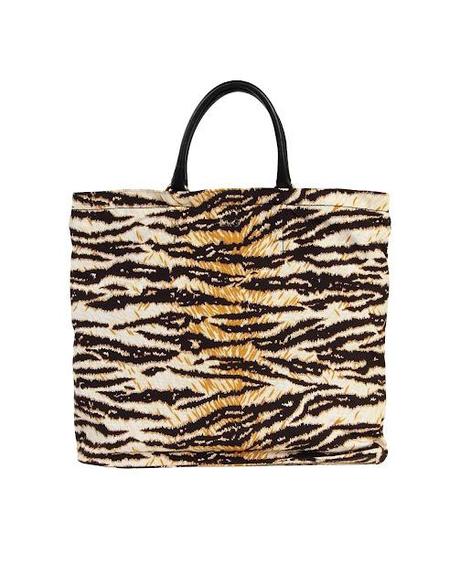 D&G; Leopard Shopping Bag