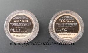 Neve Cosmetics – Light Neutral vs Light Warm (High Coverage)