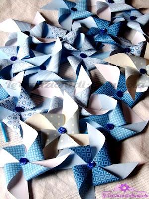 Girandole Azzurre e Blu per Francesco