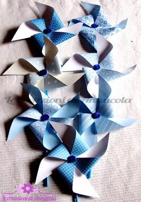 Girandole Azzurre e Blu per Francesco