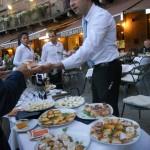 Aperitivo in piazza del Campo