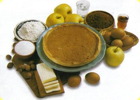 crostata con purea di mele