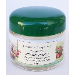 crema acido glicolico viso fitocose