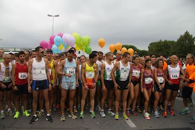 la mezza maratona di San Miniato