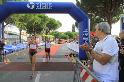 la mezza maratona di San Miniato