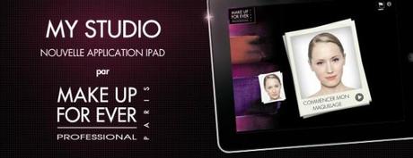 MY STUDIO by MAKE UP FOR EVER, ecco l’app beauty per iPad