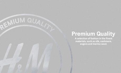 NEWS | H&M; lancia i prodotti Premium Quality