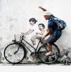 L’interactive street art di Ernest Zacharevic