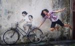 L’interactive street art di Ernest Zacharevic