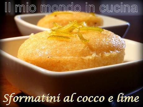 SFORMATINI DI COCCO E LIME