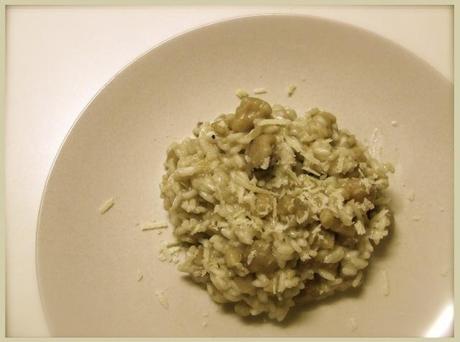 Risotto alle castagne e castelmagno DOP