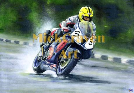 Motorcycle Art - Mick Craven Artwork