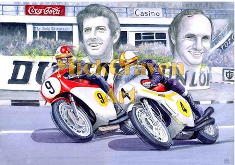 Motorcycle Art - Mick Craven Artwork