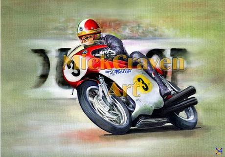Motorcycle Art - Mick Craven Artwork