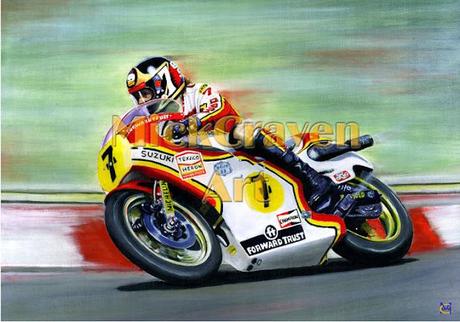 Motorcycle Art - Mick Craven Artwork