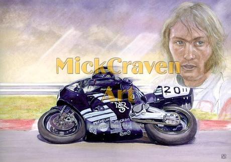 Motorcycle Art - Mick Craven Artwork