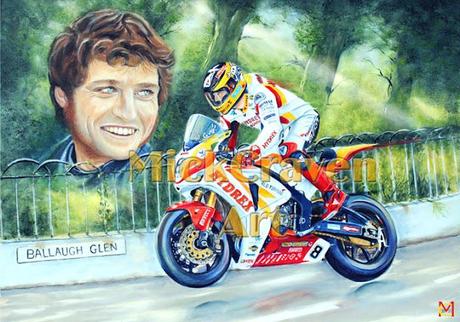 Motorcycle Art - Mick Craven Artwork