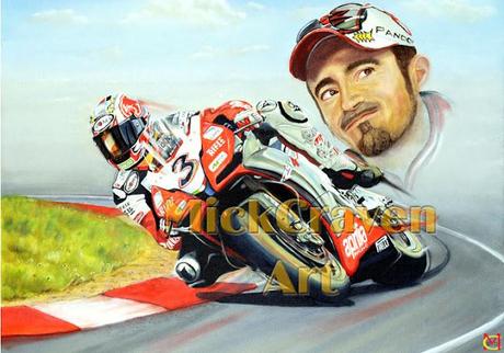 Motorcycle Art - Mick Craven Artwork
