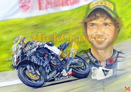 Motorcycle Art - Mick Craven Artwork