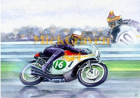 Motorcycle Art - Mick Craven Artwork