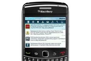 Problemi di navigazione per il BlackBerry