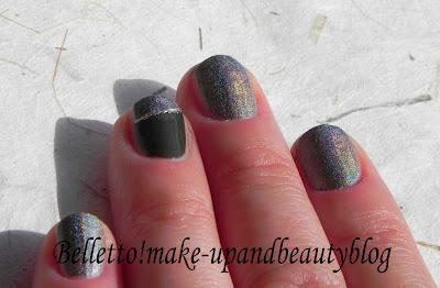 Kiko - Holographic Nail Lacquer n.400 Steel Grey Lavish Oriental Collection