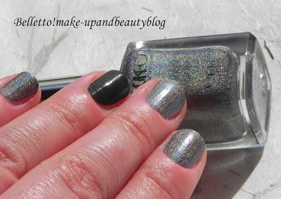 Kiko - Holographic Nail Lacquer n.400 Steel Grey Lavish Oriental Collection