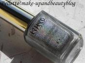 Kiko Holographic Nail Lacquer n.400 Steel Grey Lavish Oriental Collection