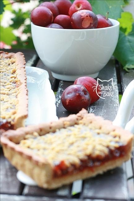 Crostata al farro e confettura di susine