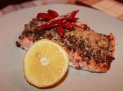 Filetto salmone crosta mediterranea