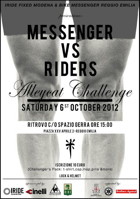 RIDERS VS MESSENGER