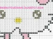 Schema punto croce Hello Kitty