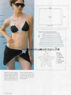 costume uncinetto - bikini