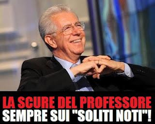 L'ultima del professore: “Abbassare le buste paga