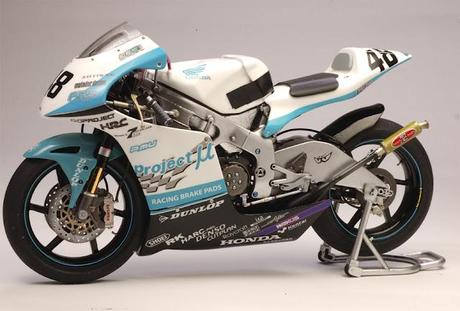 Honda RS 250 RW Team Project μFRS.7C S.Tomizawa 2008 All Japan Road Race Championship by Utage Factory House (Hasegawa)