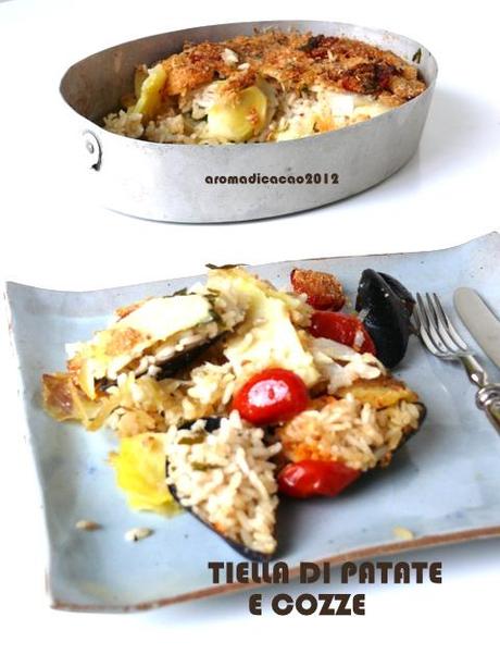 Ancora Salento: La Tiella di Riso , Patate e Cozze