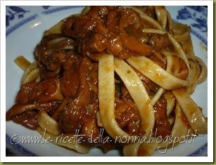 Tagliatelle di farro al sugo di seppie e polipo (17)